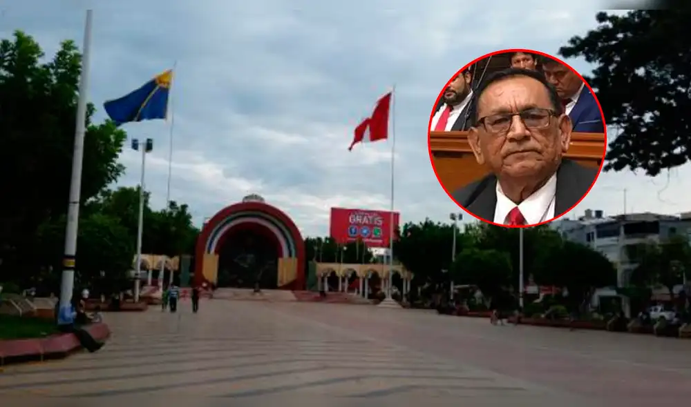 Congresista por Tumbes propone entonar el himno de Ecuador en la plaza de armas.