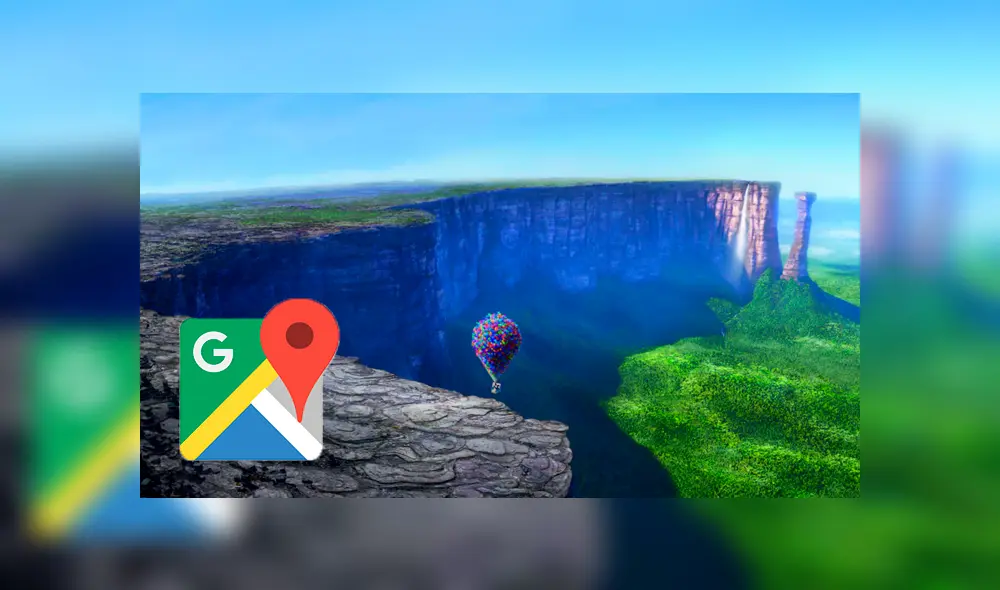 Desliza las imágenes para ver cómo luce realmente las famosas ‘Cataratas del paraíso’ de la película Up! Fotocapturas: Google Maps.