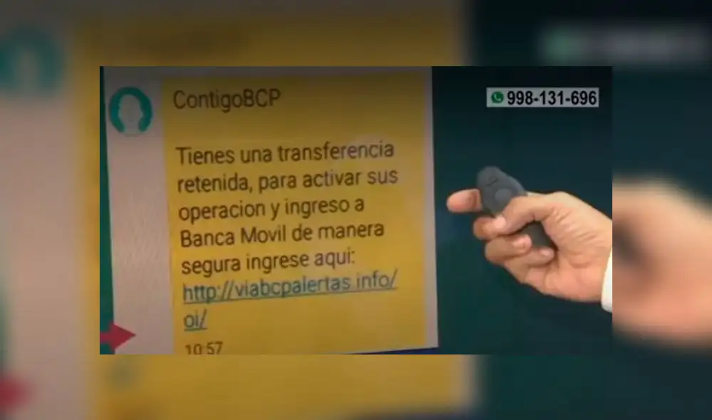 Delincuentes informáticos robaron 20.000 soles. Foto: Captura/ América TV. Delincuentes informáticos robaron 20.000 soles. Foto: Captura/ América TV.