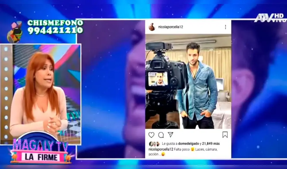 Magaly Medina sobre Nicola Porcella: “Es nocivo para las mujeres y agresivo en las calles” Magaly Medina sobre Nicola Porcella: “Es nocivo para las mujeres y agresivo en las calles”