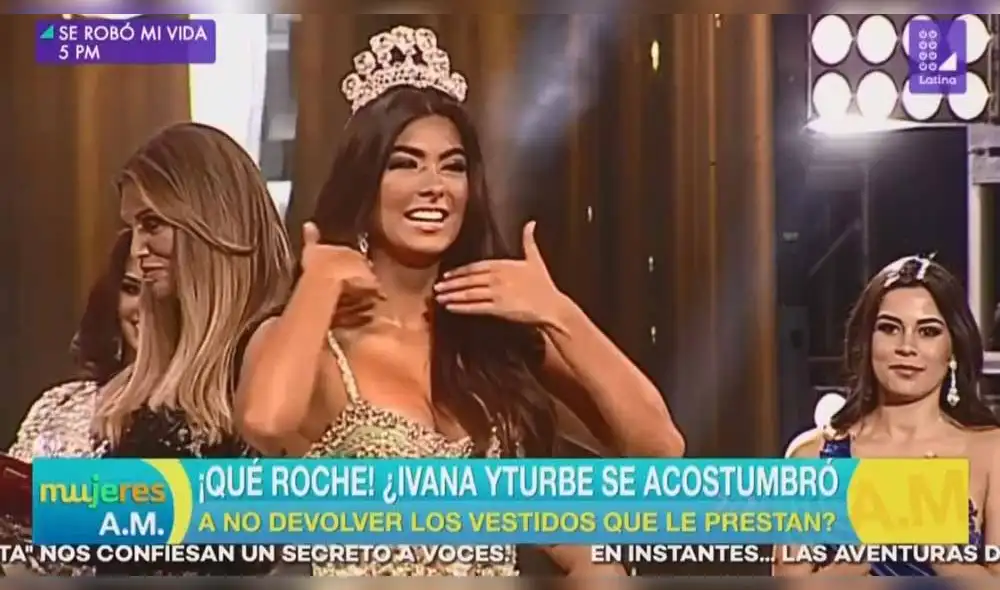 Ivana Yturbe corta llamada a Jazmín Pinedo por preguntarle sobre robo de vestidos