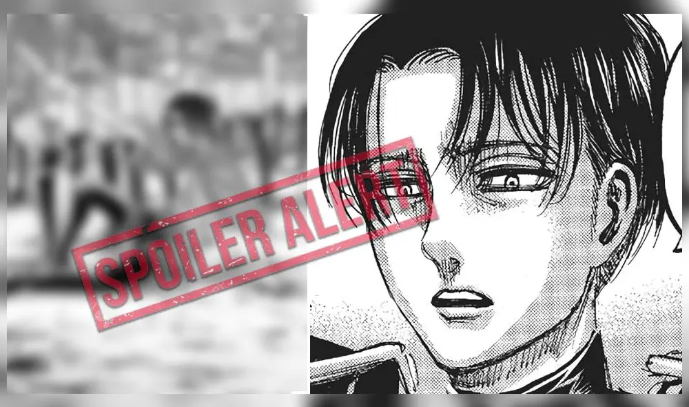 Spoilers de Shingeki no kyojin manga 132. Créditos: composición/Hajime Isayama