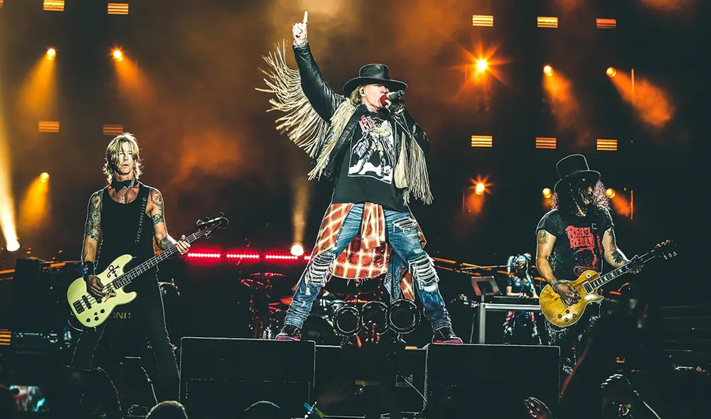 Guns N' Roses vuelve a Perú con Axl Rose y Slash.