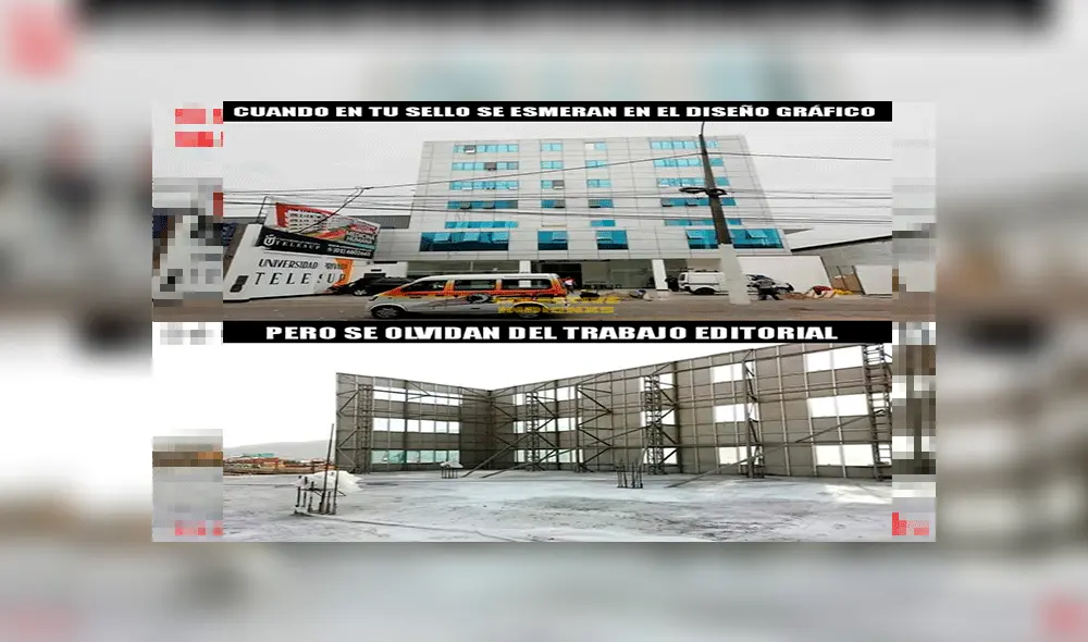 Facebook viral: Telesup es blanco de sublimes memes tras viralizarse falsa fachada [FOTOS]