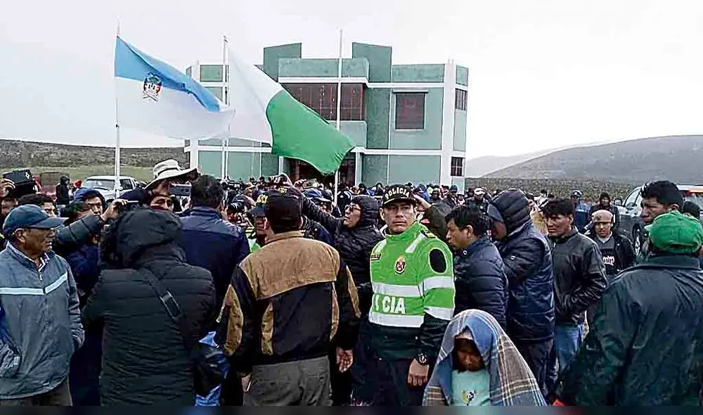 Trifulca en Pasto Grande.