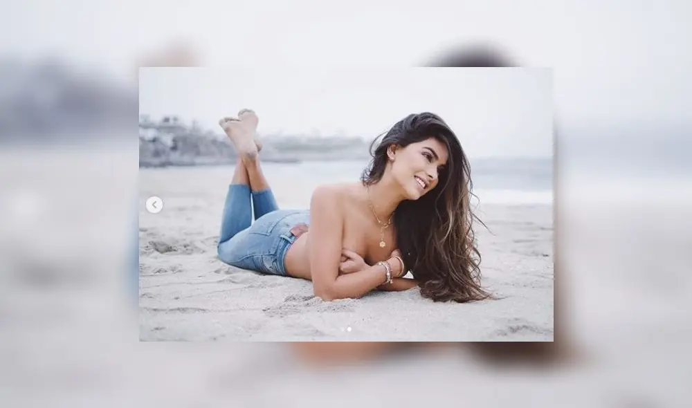 Ivana Yturbe realiza topless y remece Instagram [VIDEO]