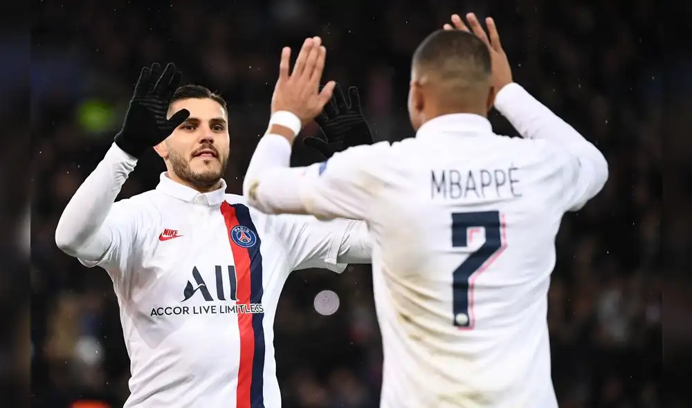 PSG vs Galatasaray EN VIVO: parisinos ganan por 2-0 en Francia. Foto: AFP.