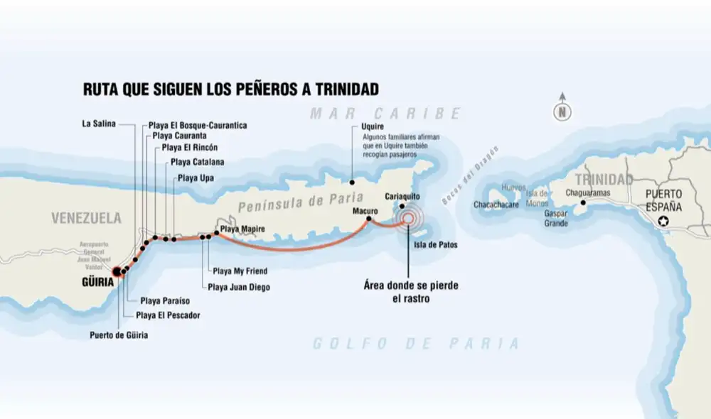 Adultos y niños mueren ahogados en el mar al intentar huir de la crisis en Venezuela. Foto: Twitter Adultos y niños mueren ahogados en el mar al intentar huir de la crisis en Venezuela. Foto: Twitter