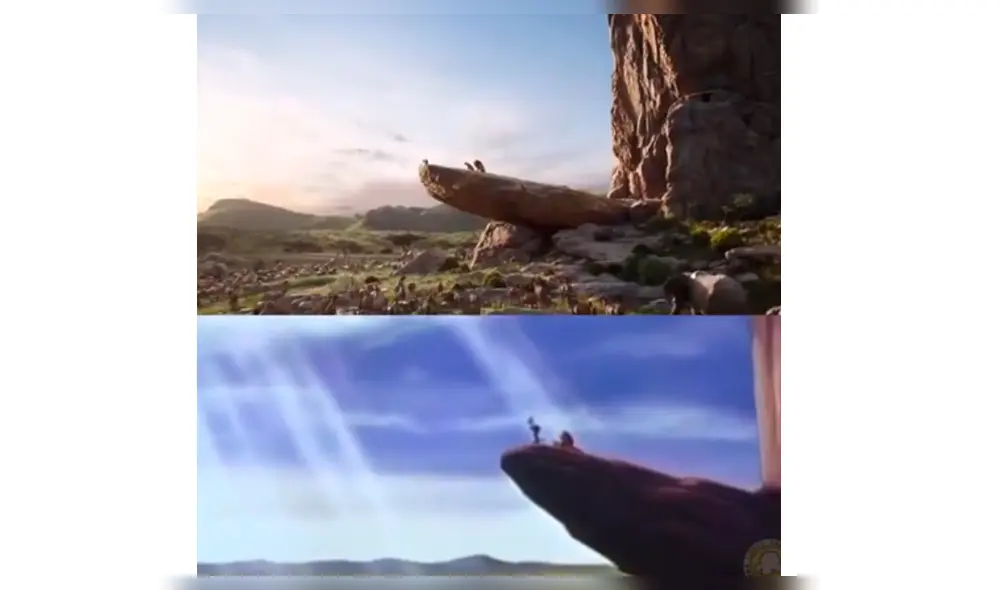 El Rey León: Comparten increíble comparación entre live action y película animada [VIDEO]