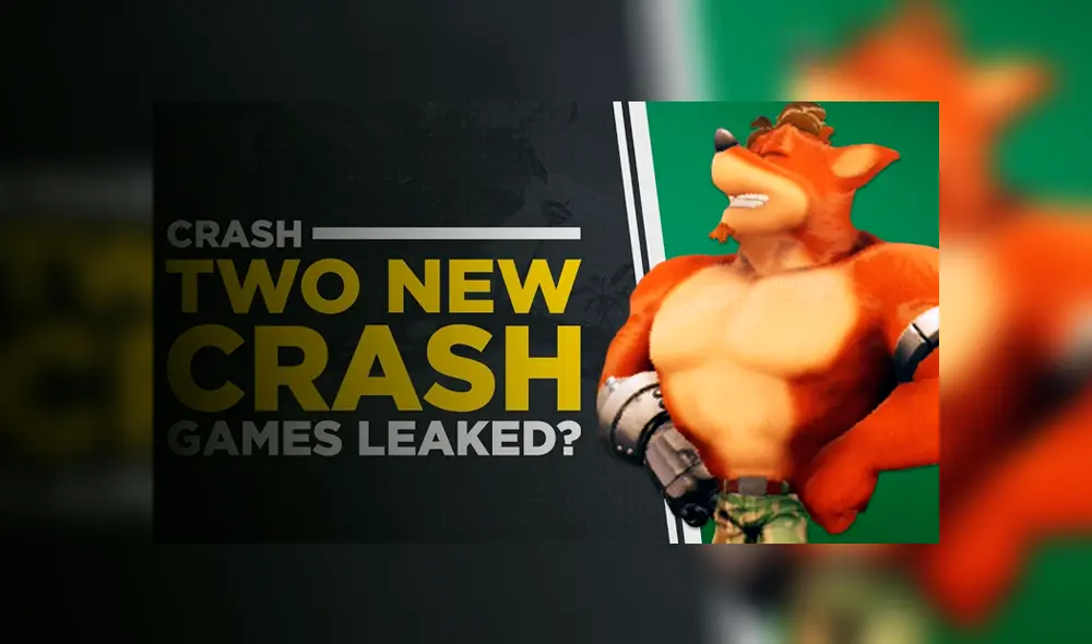 Por otro lado, sobre Crash Bandicoot, ya existen informes de hasta dos videojuegos desde hace algunos meses.