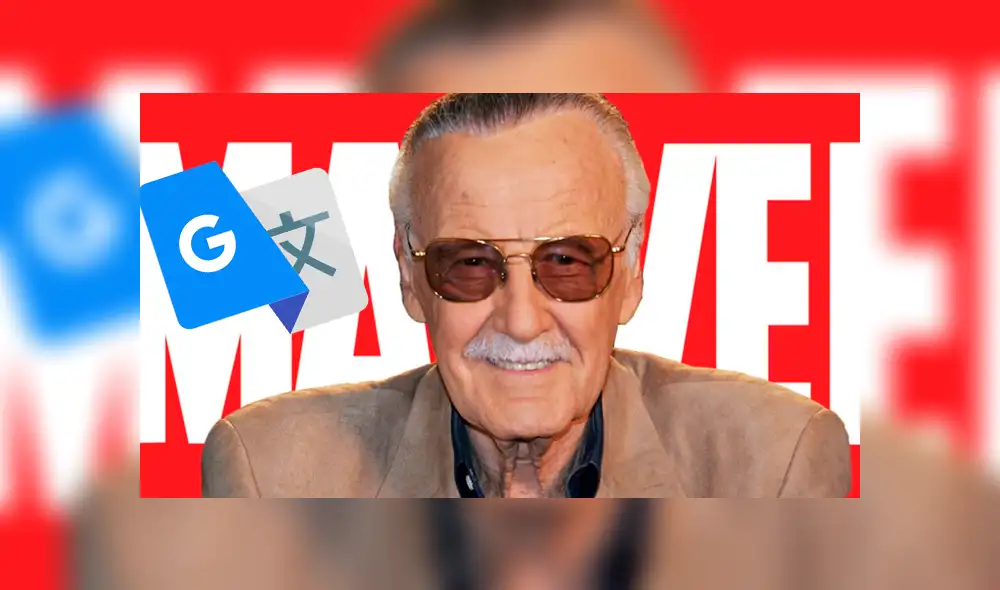 Stan Lee: Se revela el mensaje 'oculto' de Google Translate [FOTOS]