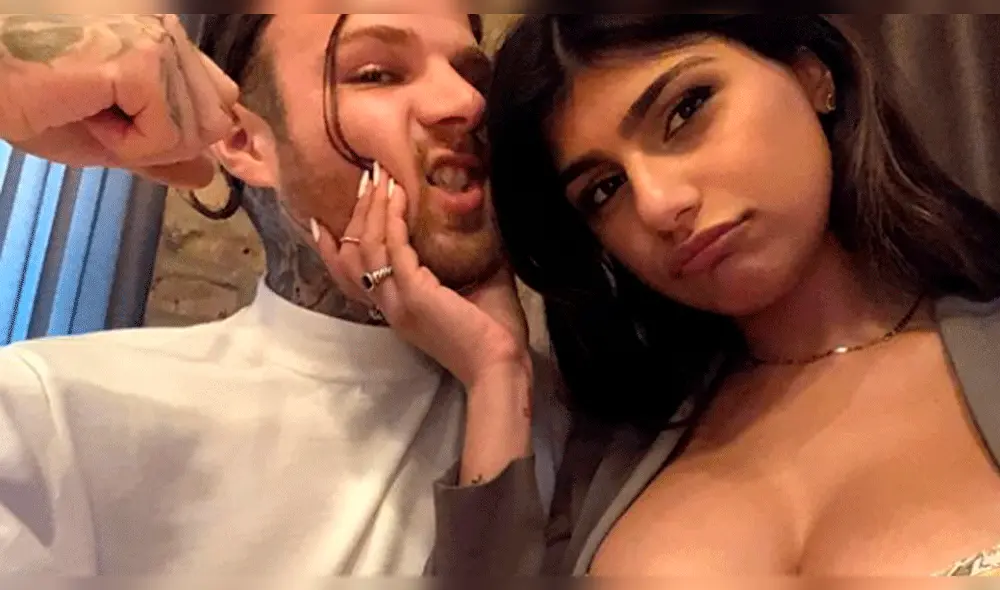 Mia Khalifa y su novio remecen Instagram al posar desnudos en la bañera