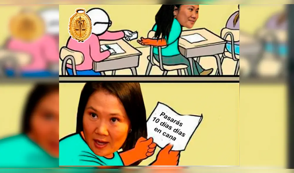 Facebook viral: memes se burlan de la detención de Keiko Fujimori [FOTOS]