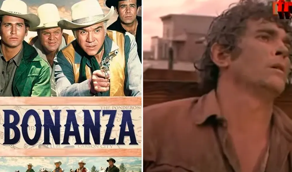 Michael Landon fue uno de los protagonistas de "Bonanza". Foto: composición LR/NBC