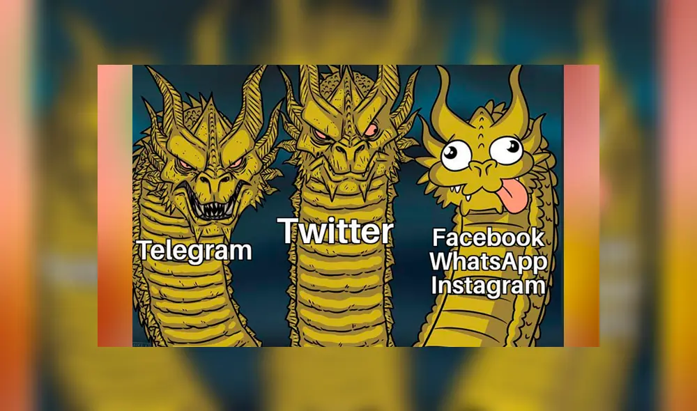 Desliza para ver los memes de la caída de Facebook. Foto: Captura. Desliza para ver los memes de la caída de Facebook. Foto: Captura.