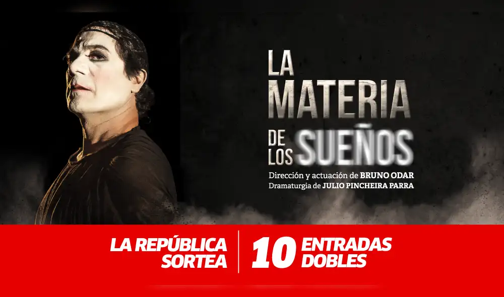 Lista de ganadores: La República te lleva al teatro a ver la obra "La materia de los sueños"