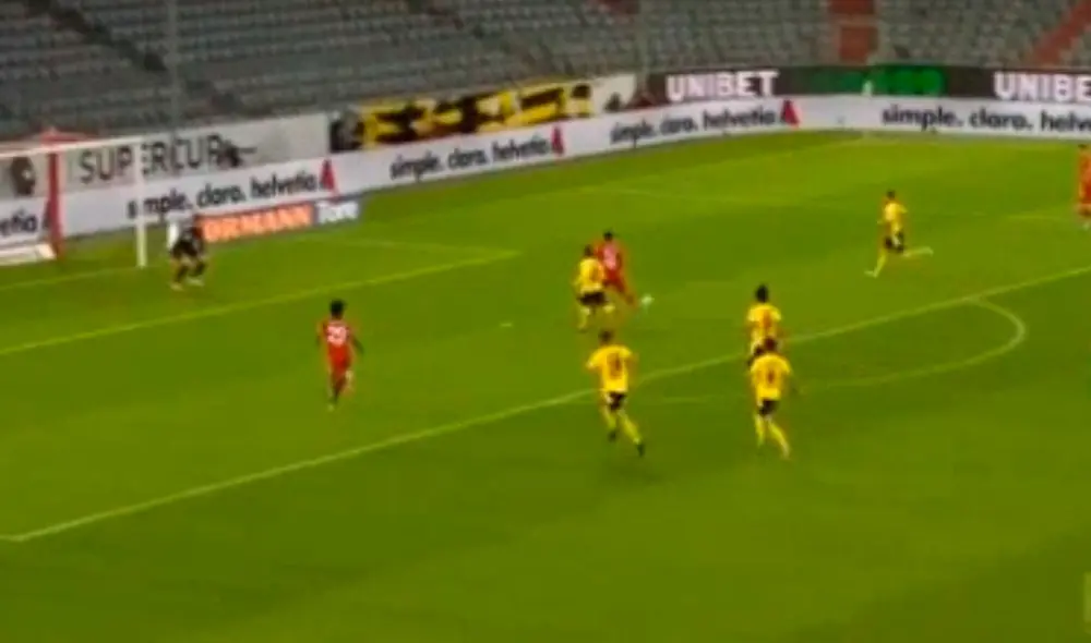 Tolisso puso el 1-0 del Bayern sobre el Dortmund por la final de Supercopa de Alemania. FOTO: Captura.