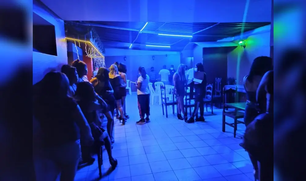 En horas de la madrugada del domingo personal policial irrumpió en local clandestino.