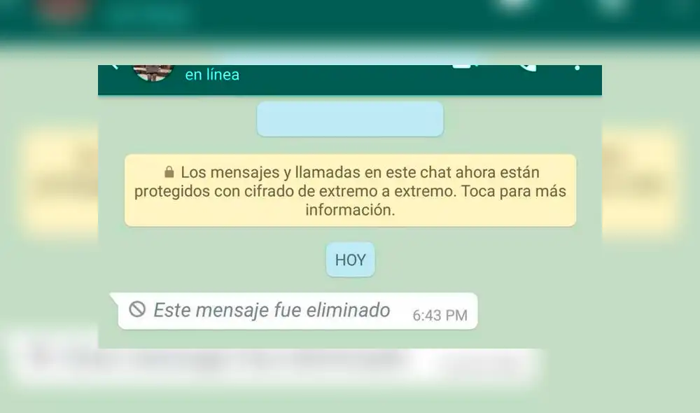 WhatsApp: increíble truco permite recuperar el contenido de los mensajes borrados [FOTOS]