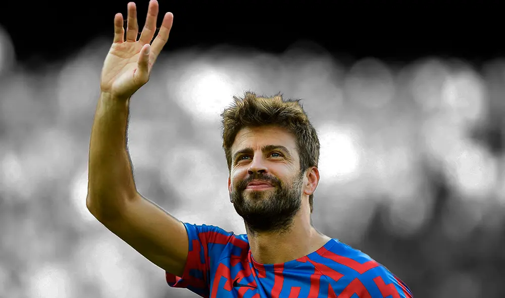 Gerard Piqué es uno de los capitanes del FC Barcelona. Foto: composición de La República/AFP Gerard Piqué es uno de los capitanes del FC Barcelona. Foto: composición de La República/AFP