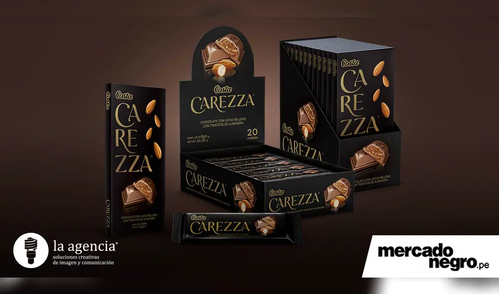 Molitalia junto a La Agencia® presentan Carezza, el nuevo chocolate de Costa