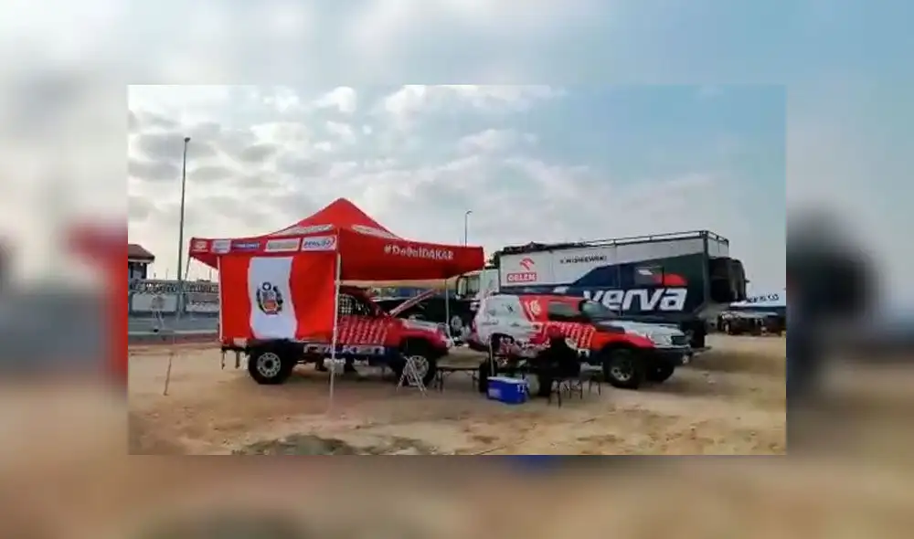 Pilotos peruanos se instalan en Arabia Saudita para correr el Dakar 2020. Foto: captura