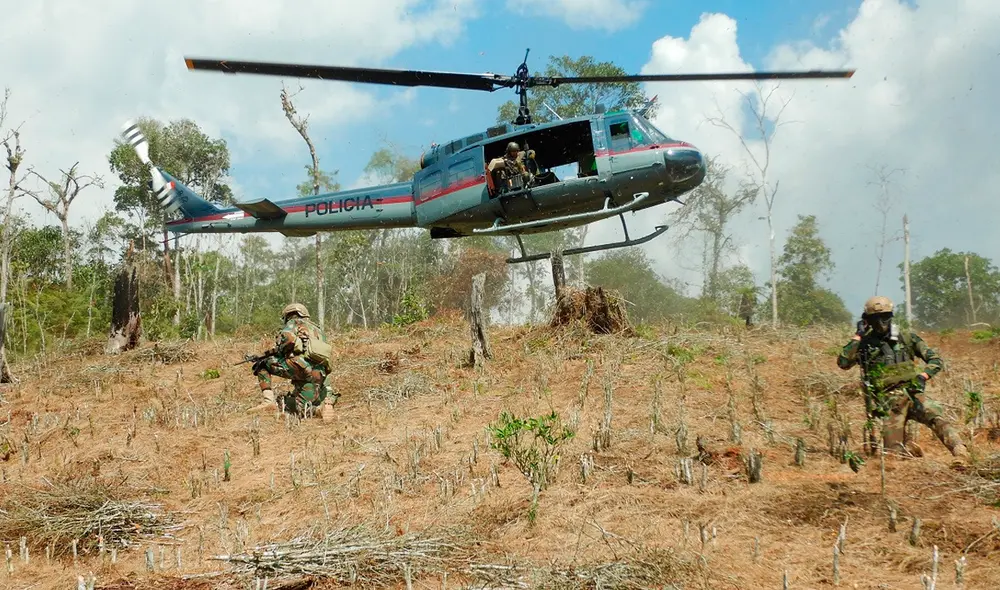 Foto: División de Maniobra Contra el Tráfico Ilícito de Drogas