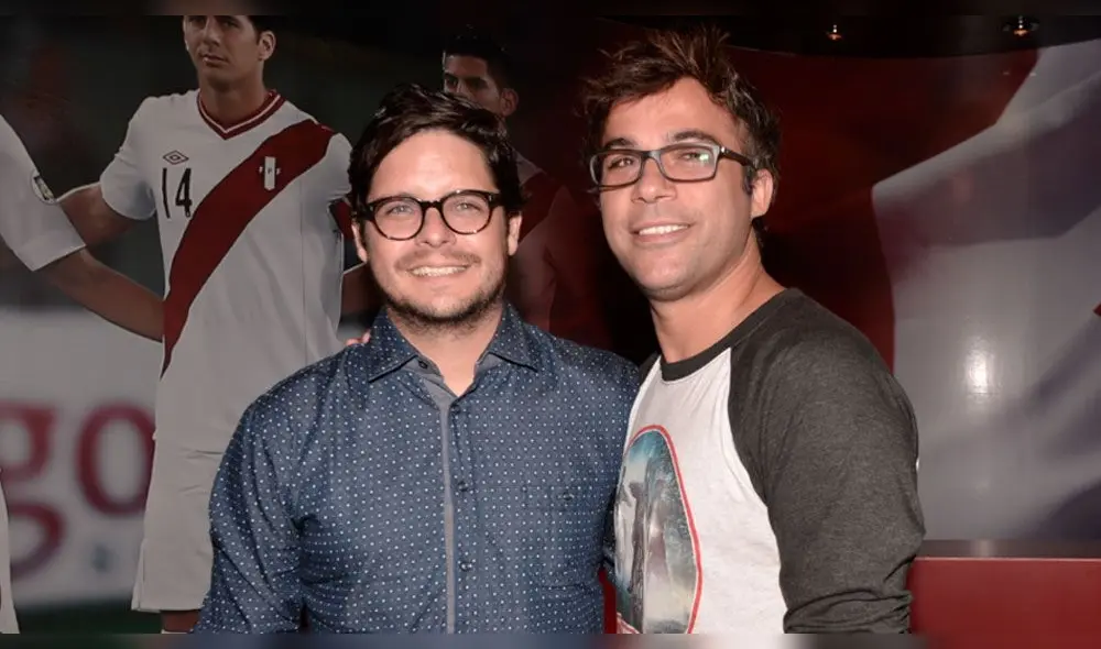 Renzo Schuller y Gian Piero Díaz Renzo Schuller y Gian Piero Díaz