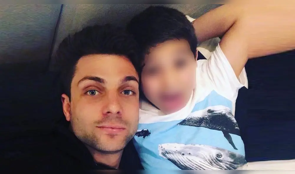 Nicola Porcella dedicó un emotivo mensaje a su hijo en la red social Instagram.