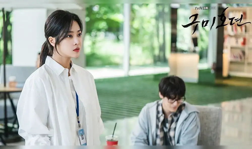 The tale of the nine tailed: Jo Bo Ah y Kim Bum. Foto: tvN