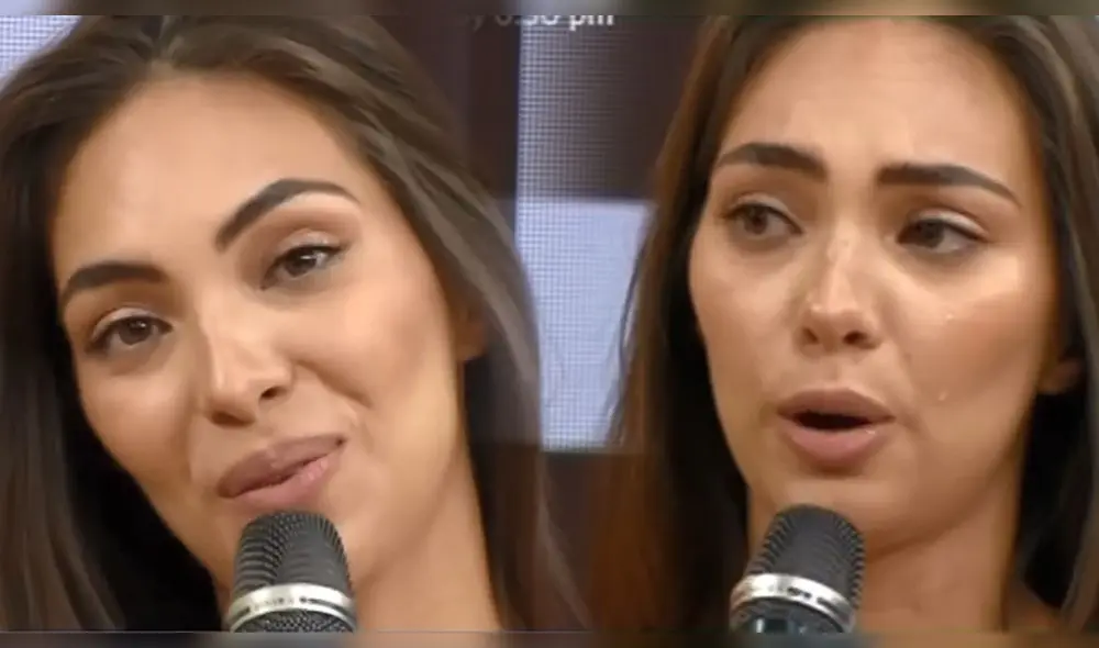 Natalie Vértiz llora al hablar de su hijo tras volver con Yaco Eskenazi Natalie Vértiz llora al hablar de su hijo tras volver con Yaco Eskenazi