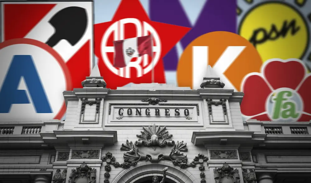 Elecciones congresales 2020. 21 partidos políticos participan en los comicios para elegir a nuevos parlamentarios. Composición: Fabrizio Oviedo / La República.