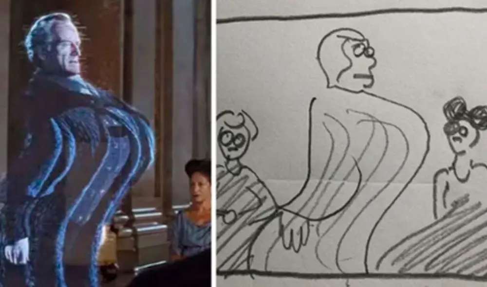 Desliza las imágenes para apreciar el talento de una joven al dibujar de forma original varias escenas de películas. Foto: Twitter Desliza las imágenes para apreciar el talento de una joven al dibujar de forma original varias escenas de películas. Foto: Twitter