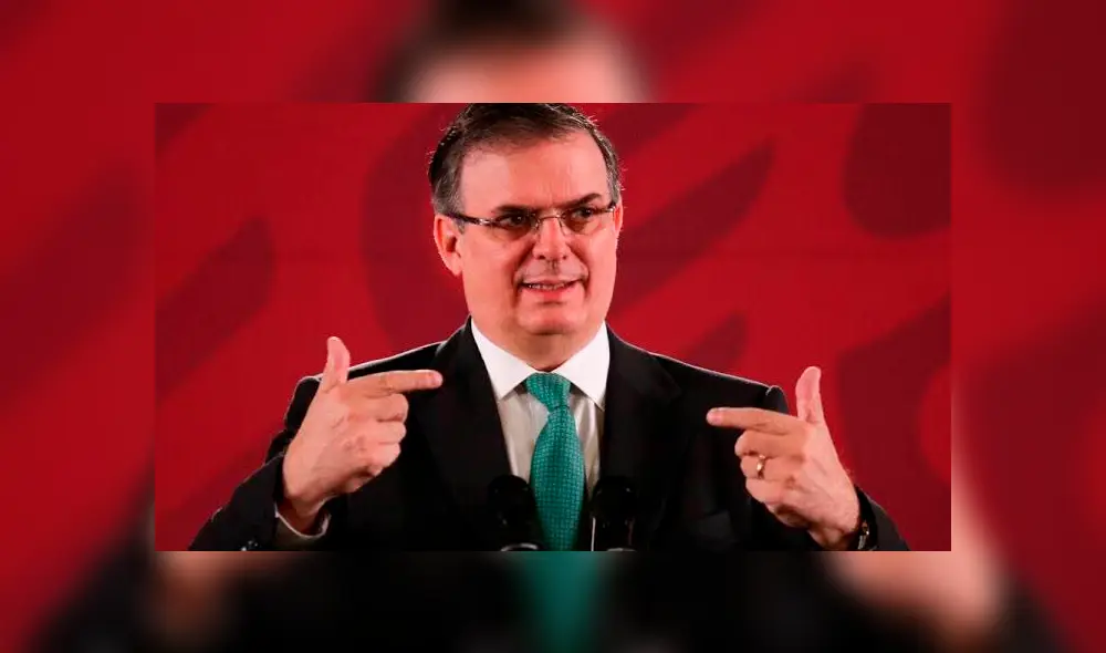 Marcelo Ebrard, canciller de México desde el 1 de septiembre de 2018. Foto: Gobierno de México Marcelo Ebrard, canciller de México desde el 1 de septiembre de 2018. Foto: Gobierno de México