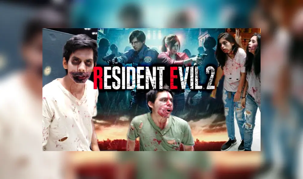 Resident Evil 2 llegó a Perú en un evento plagado de zombies [FOTOS]