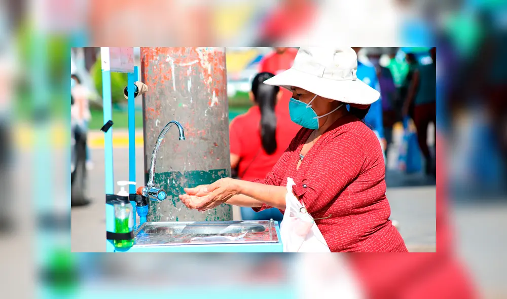 Otass y Sedapar instalan lavamanos en Arequipa. Foto referencial: EPS