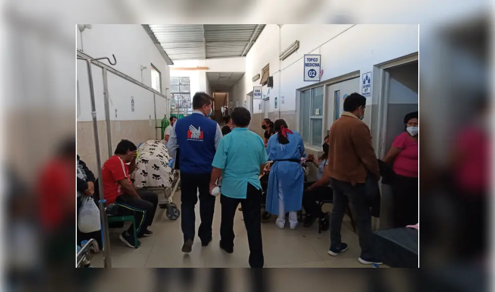 La Defensoría del Pueblo intervino en el Hospital Las Mercedes. Foto: Defensoría del Pueblo La Defensoría del Pueblo intervino en el Hospital Las Mercedes. Foto: Defensoría del Pueblo