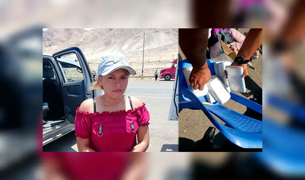 Se dirigía a Arequipa. Intentó hacer pasar la droga por queso.
