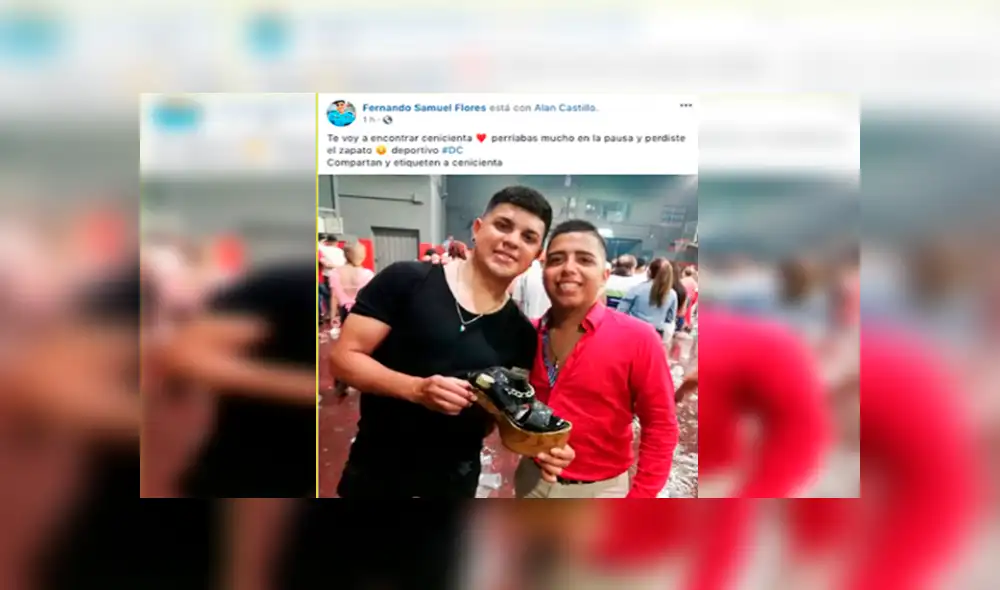 Facebook viral: chica pierde su zapato en concierto y la comparan con 'Cenicienta' [VIDEO]