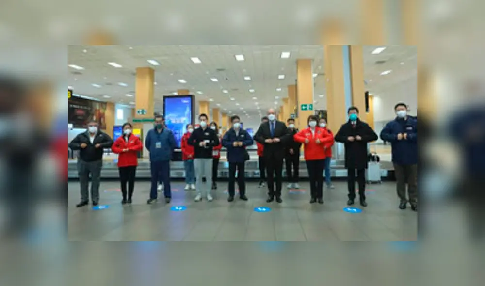 Delegación de China fue recibido por la ministra de salud y el Canciller de la República. Créditos: Minsa. Delegación de China fue recibido por la ministra de salud y el Canciller de la República. Créditos: Minsa.