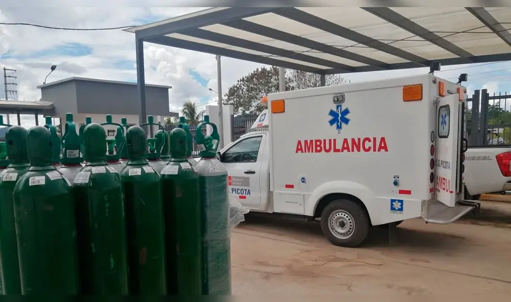 San Martín: entregan ambulancia y balones de oxígeno en Picota