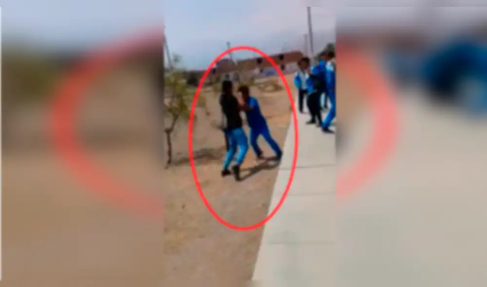 Trujillo: estudiantes de colegio se pelean en plena calle [VIDEO]
