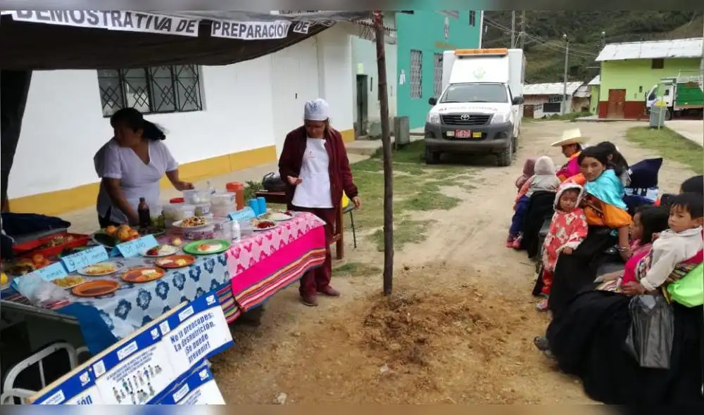 Lambayeque: promueven consumo de alimentos ricos en hierro