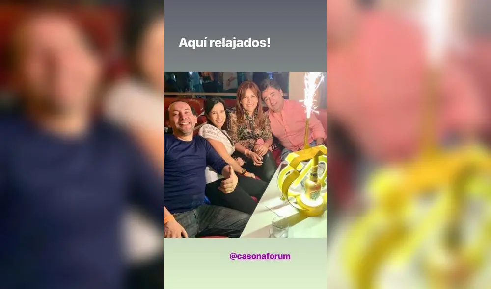 Al estilo de Sheyla Rojas, Magaly Medina tiene excéntrica fiesta en discoteca Al estilo de Sheyla Rojas, Magaly Medina tiene excéntrica fiesta en discoteca