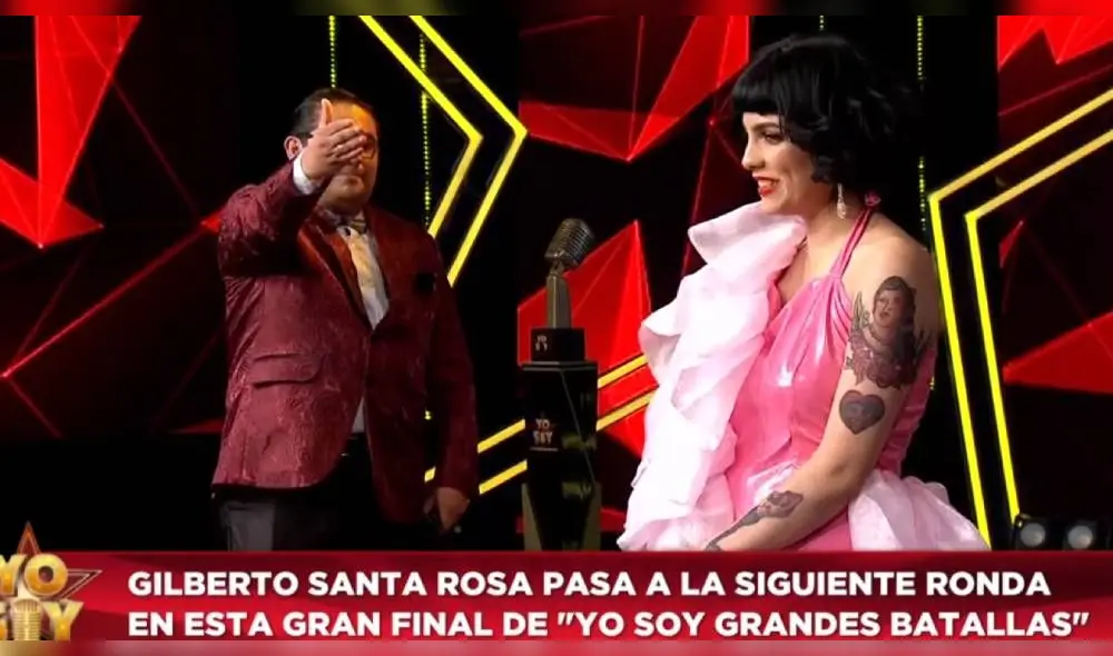 ‘Mon Laferte’ es eliminada por ‘Gilberto Santa Rosa’ en Yo soy grandes batallas