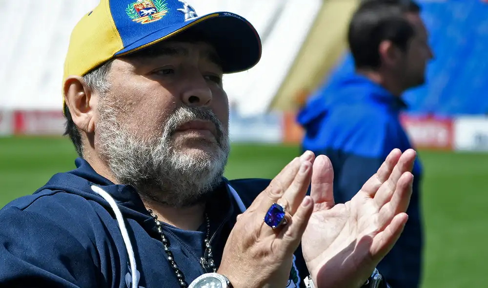 Diego Armando Maradona obtuvo su primera victoria al mando de Gimnasia La Plata por la Superliga Argentina.