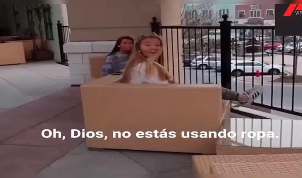 YouTube Viral: La mayoría pensó que chica tenía ropa, pero en verdad estaba desnuda