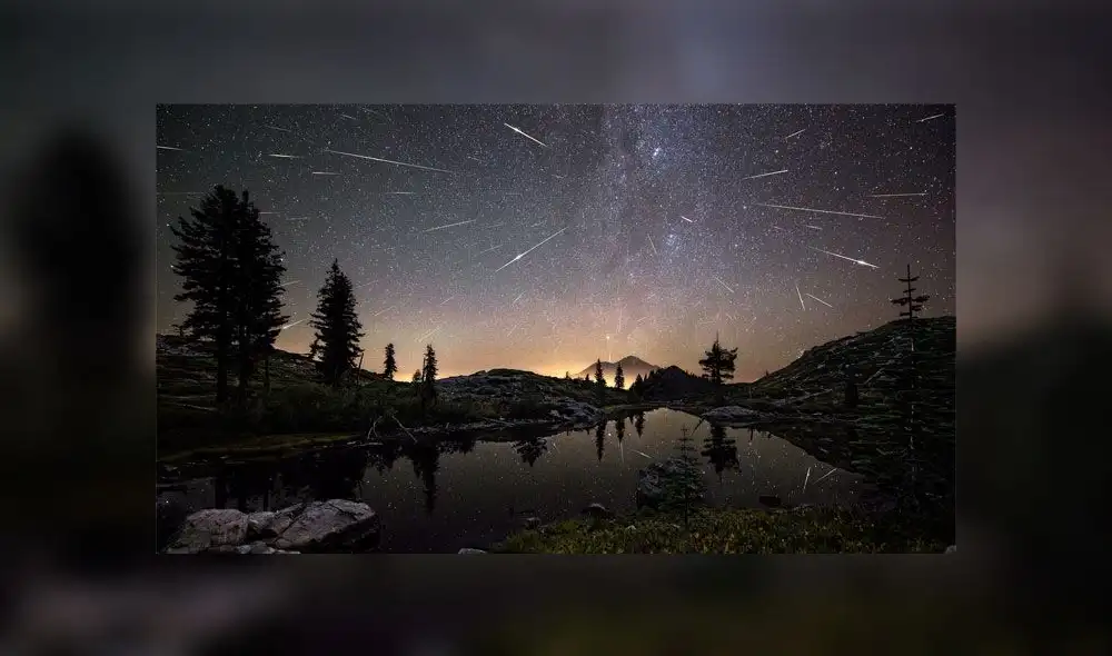 Lluvia de estrellas Perseidas captada en California, EE. UU. Crédito: Brad Goldpaint / NASA. Lluvia de estrellas Perseidas captada en California, EE. UU. Crédito: Brad Goldpaint / NASA.