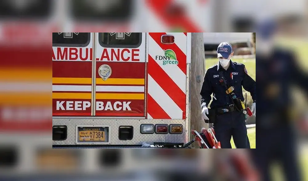 Ambulancia Estados Unidos Foto: Reutters Ambulancia Estados Unidos Foto: Reutters