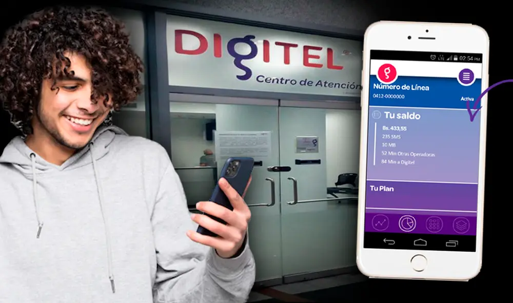 Conoce cómo consultar tu saldo de Digitel de manera fácil y rápido. Foto: composición LR/ Freepik/ Sumarium/ Digitel Conoce cómo consultar tu saldo de Digitel de manera fácil y rápido. Foto: composición LR/ Freepik/ Sumarium/ Digitel